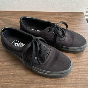 Vans Black Era Lace-up Shoes Size 7